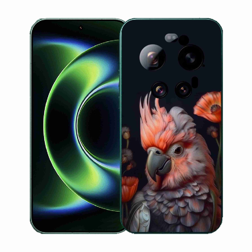 Gelový kryt mmCase na Xiaomi 17 Ultra - papoušek kakadu v barvách