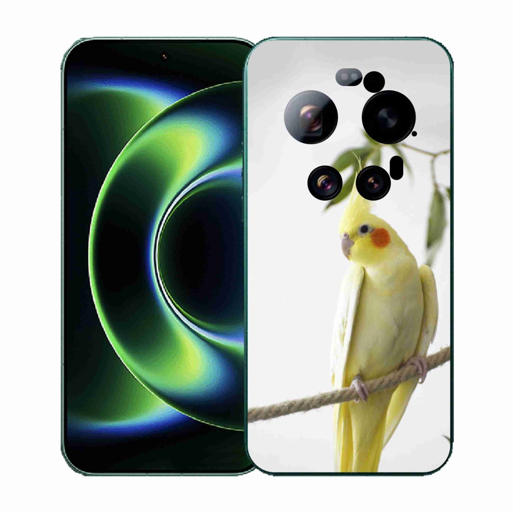 Gelový kryt mmCase na Xiaomi 17 Ultra - papoušek korela chocholatá