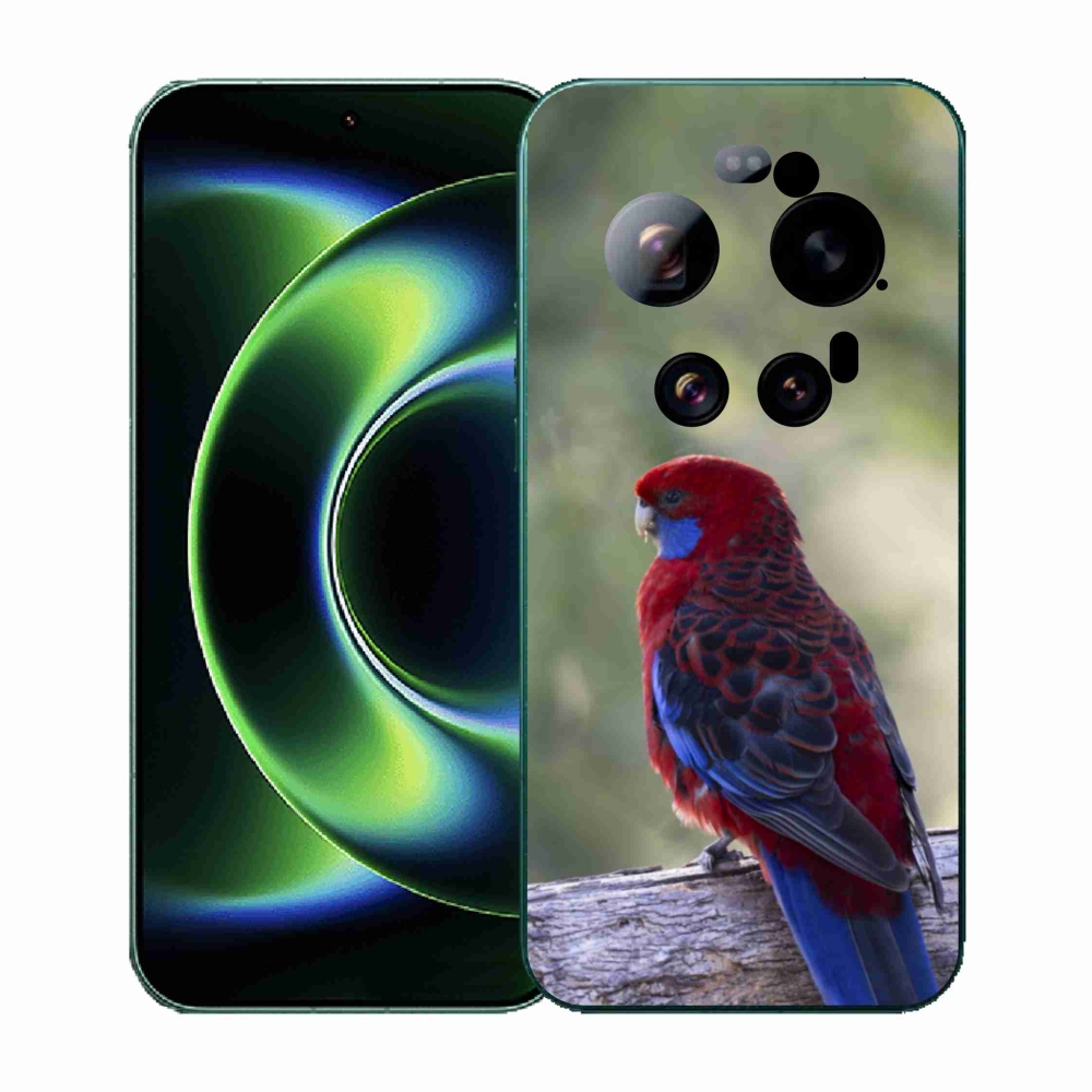 Gelový kryt mmCase na Xiaomi 17 Ultra - papoušek rosela