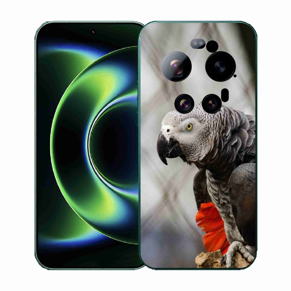 Gelový kryt mmCase na Xiaomi 17 Ultra - papoušek žako 3