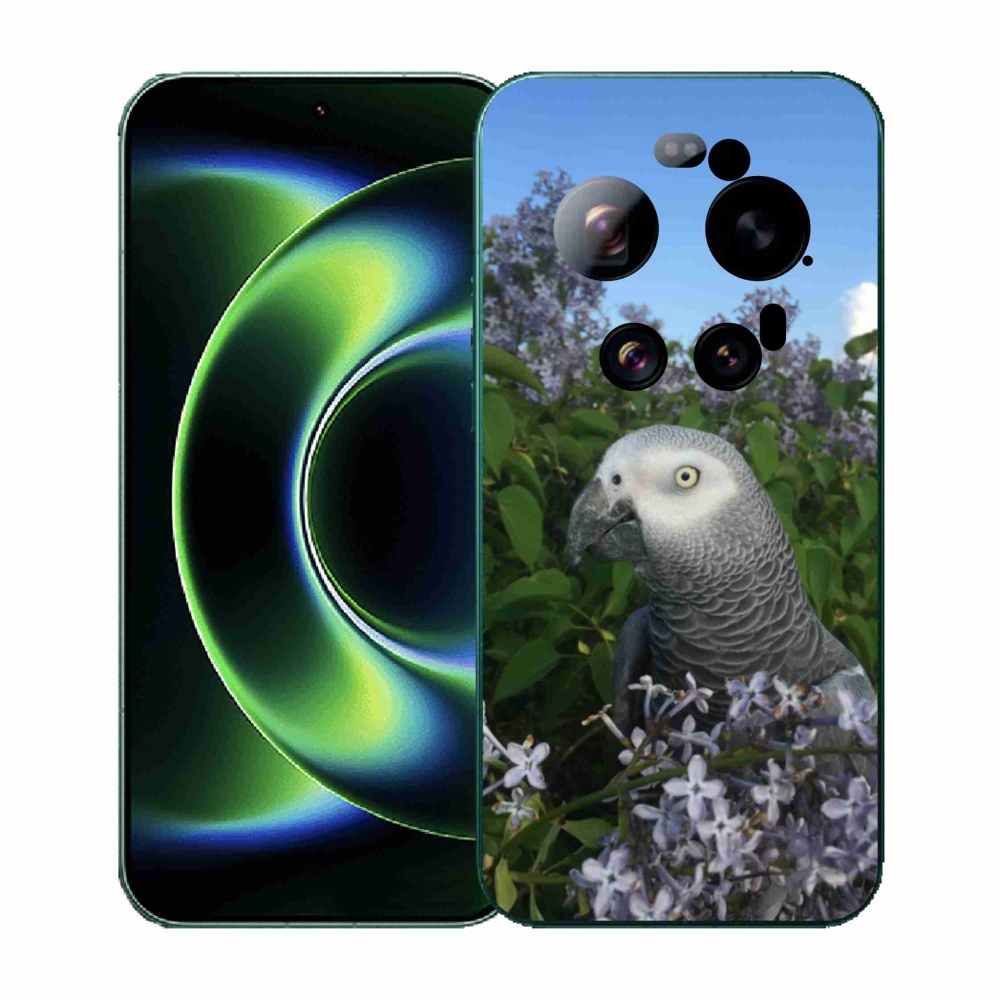 Gelový kryt mmCase na Xiaomi 17 Ultra - papoušek žako