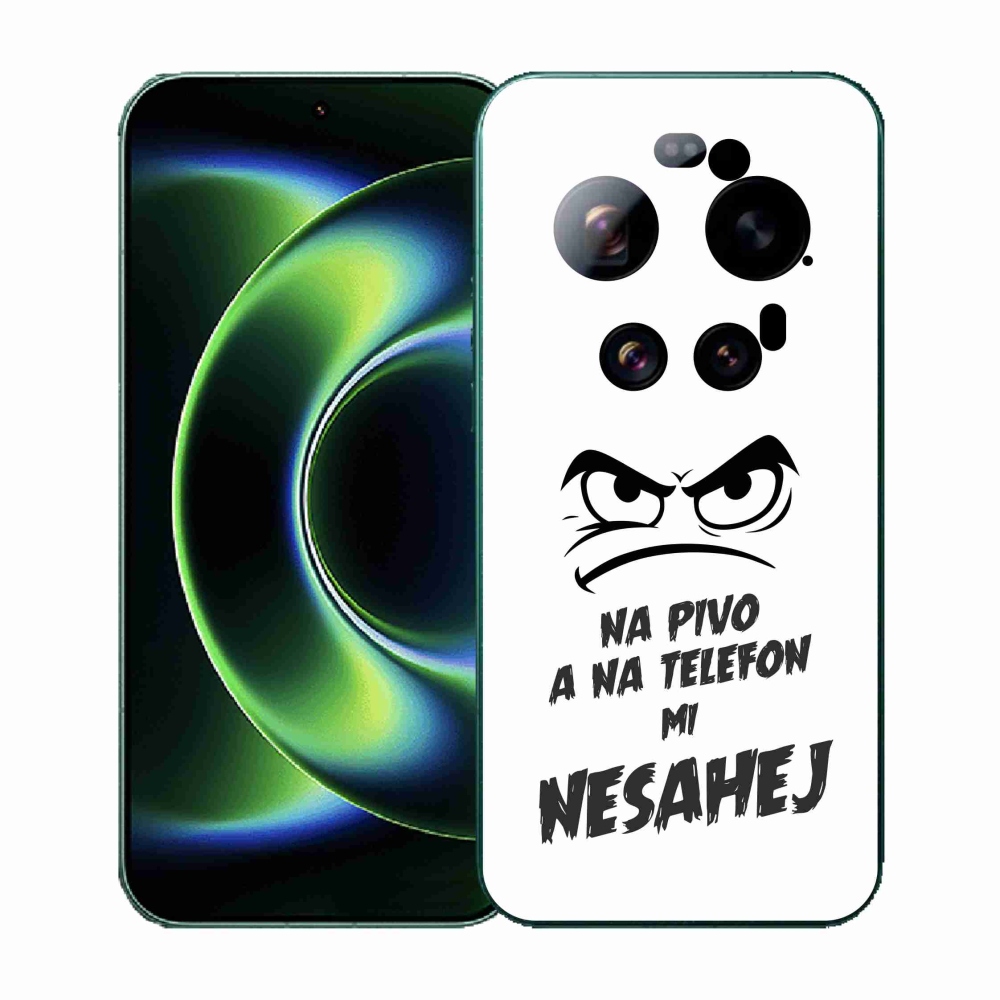 Gelový kryt mmCase na Xiaomi 17 Ultra - pivní motiv 2 bílé pozadí