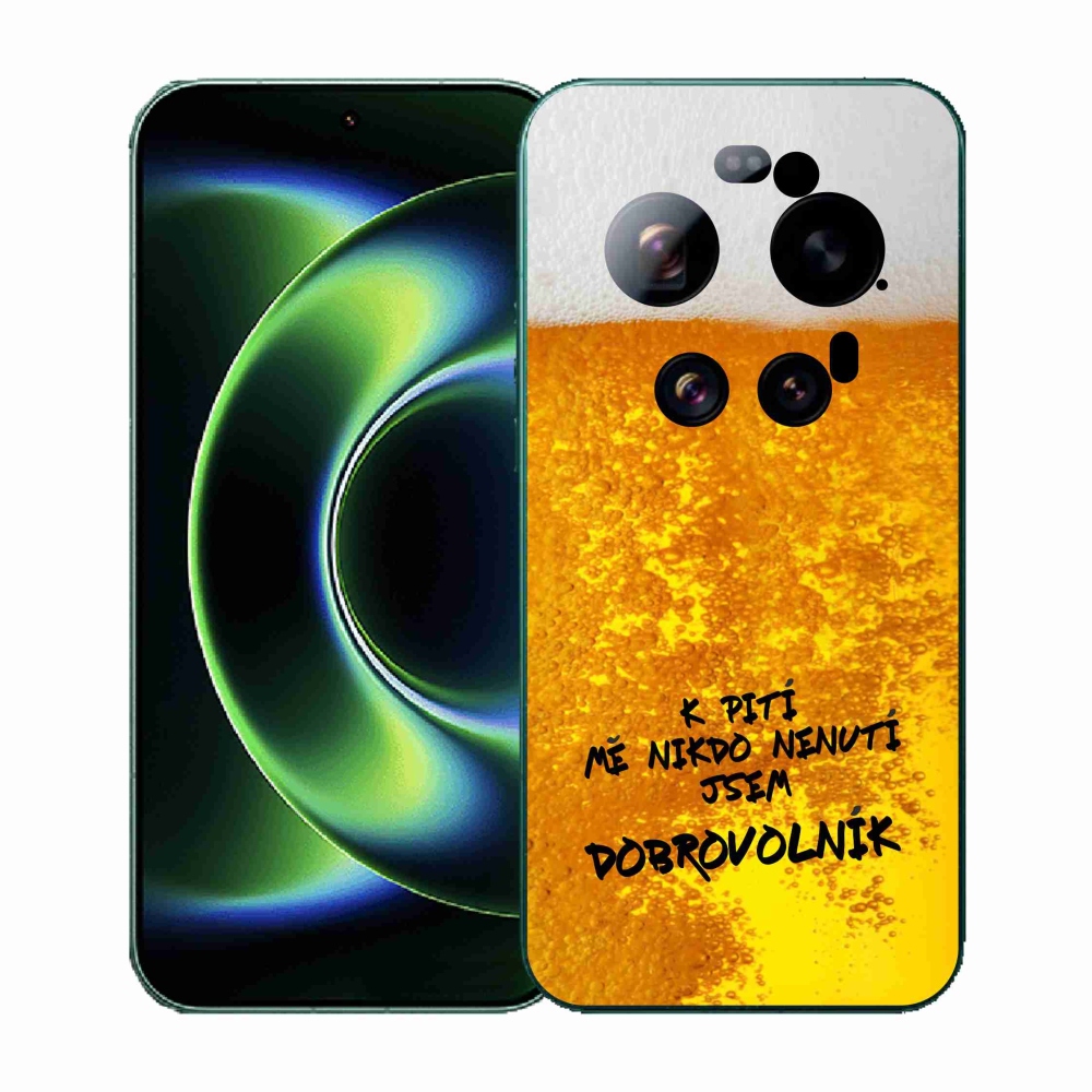 Gelový kryt mmCase na Xiaomi 17 Ultra - pivní motiv 4
