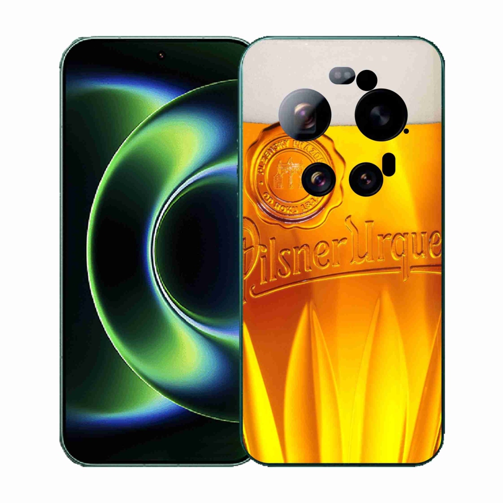 Gelový kryt mmCase na Xiaomi 17 Ultra - pivo