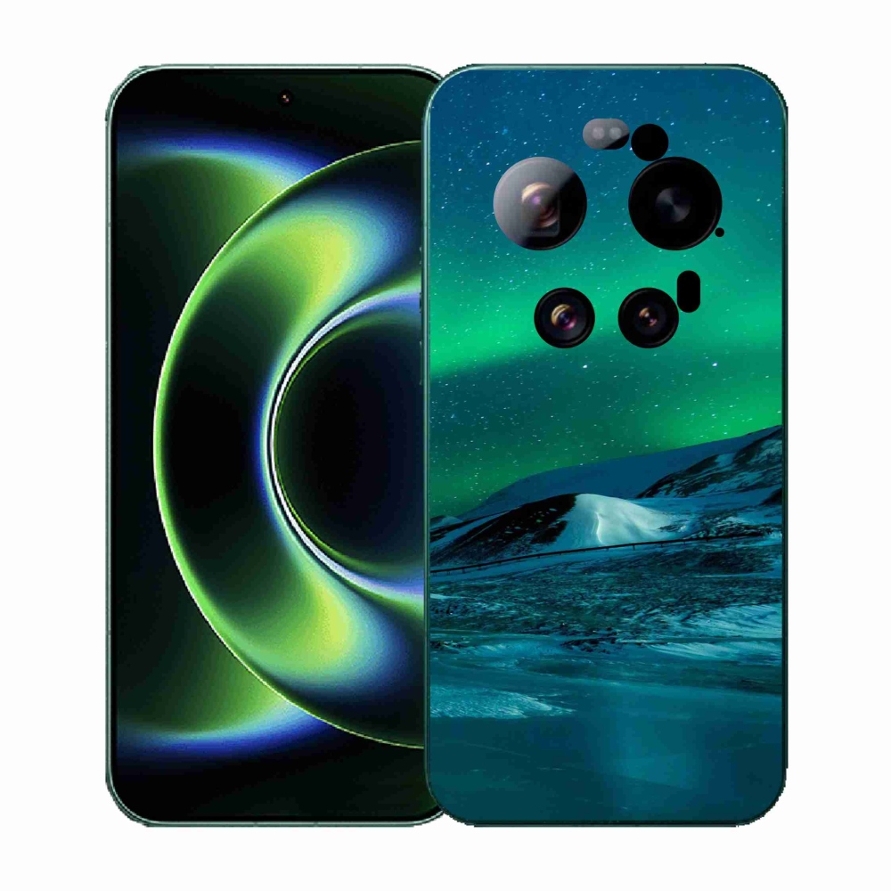 Gelový kryt mmCase na Xiaomi 17 Ultra - polární záře