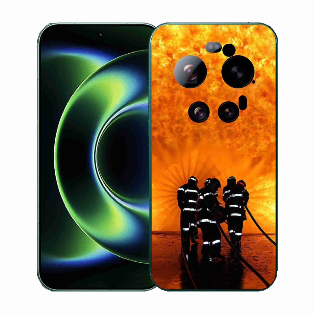 Gelový kryt mmCase na Xiaomi 17 Ultra - požár