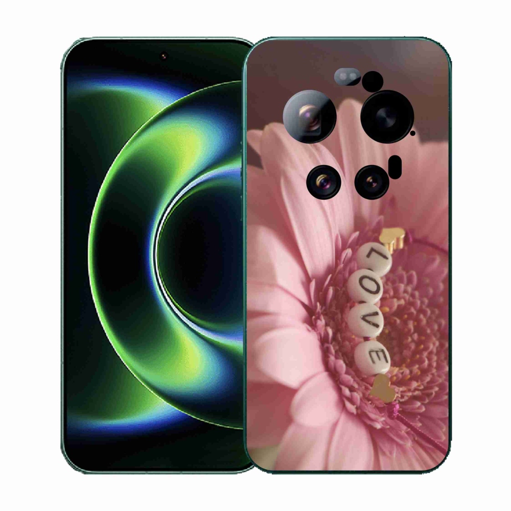 Gelový kryt mmCase na Xiaomi 17 Ultra - přívěsek love