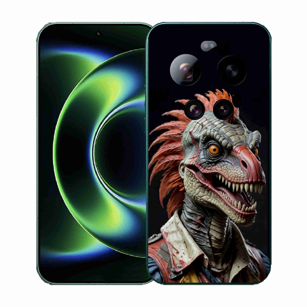 Gelový kryt mmCase na Xiaomi 17 Ultra - punk dinosaurus