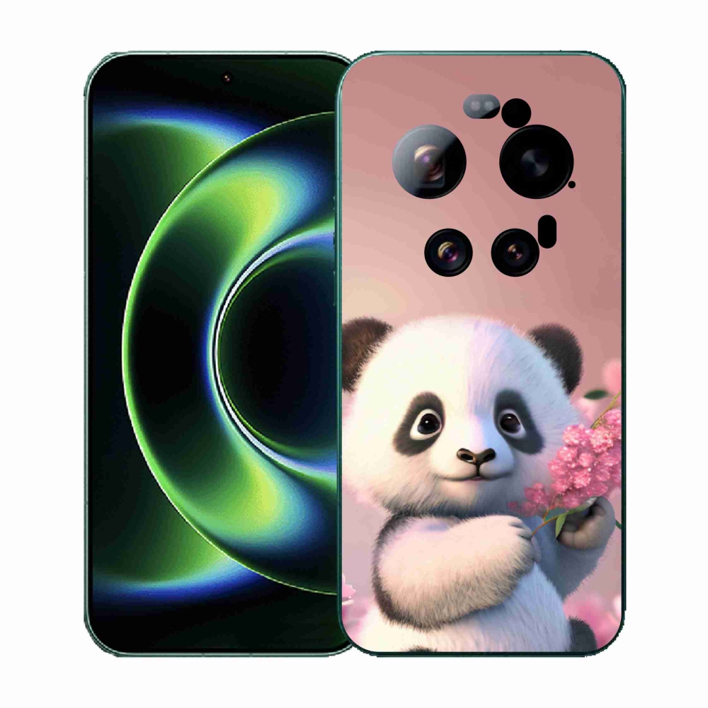 Gelový kryt mmCase na Xiaomi 17 Ultra - roztomilá panda