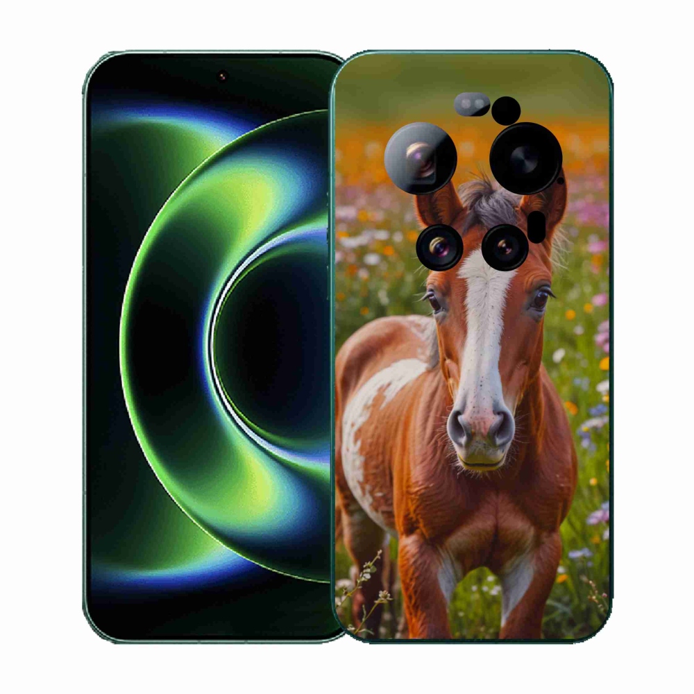 Gelový kryt mmCase na Xiaomi 17 Ultra - roztomilé hříbě