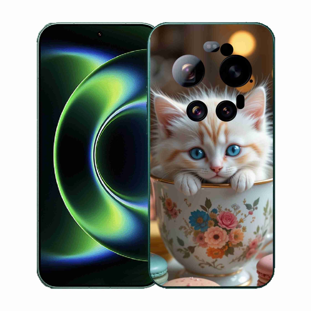 Gelový kryt mmCase na Xiaomi 17 Ultra - roztomilé kotě 6