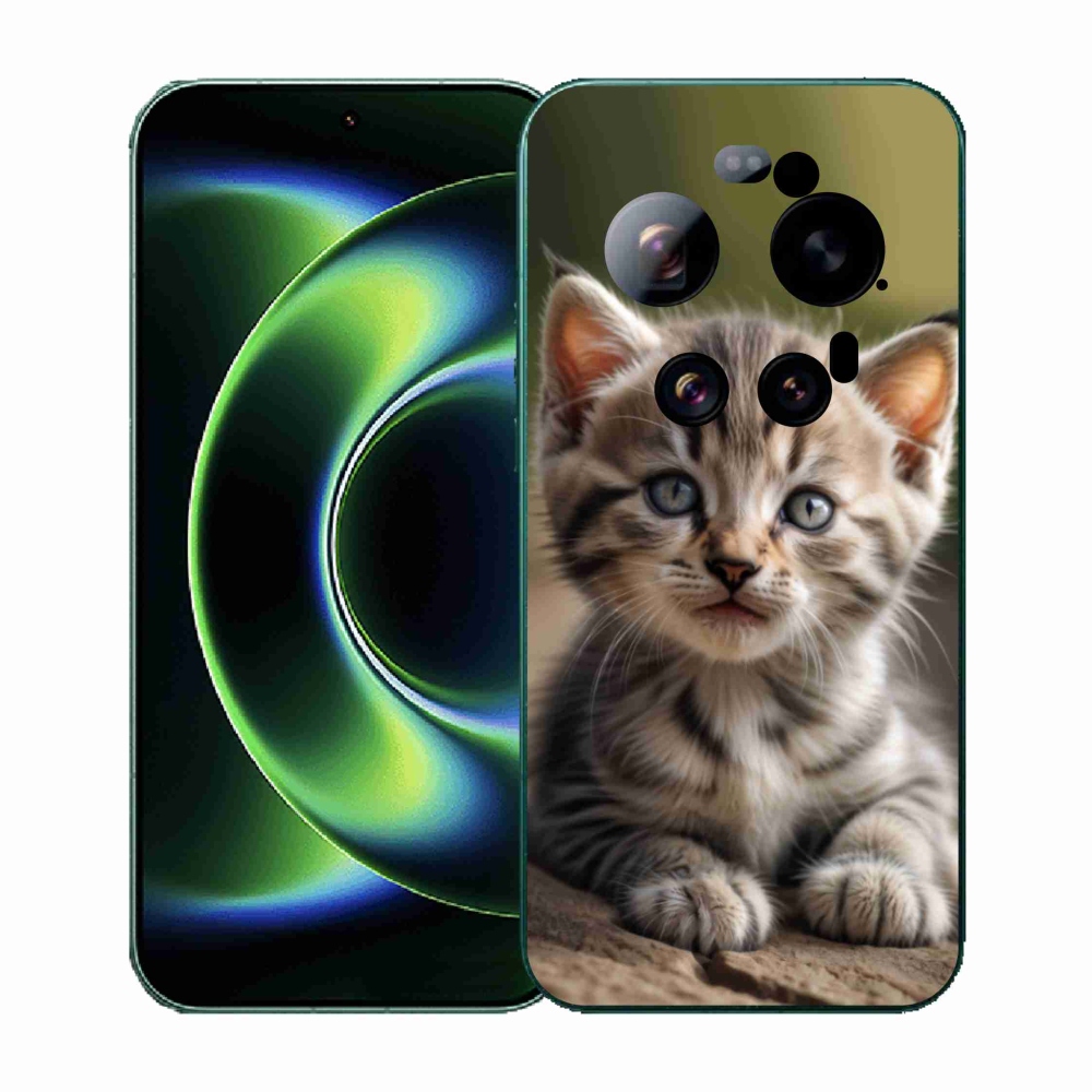 Gelový kryt mmCase na Xiaomi 17 Ultra - roztomilé kotě 9