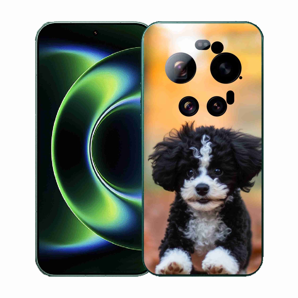 Gelový kryt mmCase na Xiaomi 17 Ultra - roztomilé štěně 2