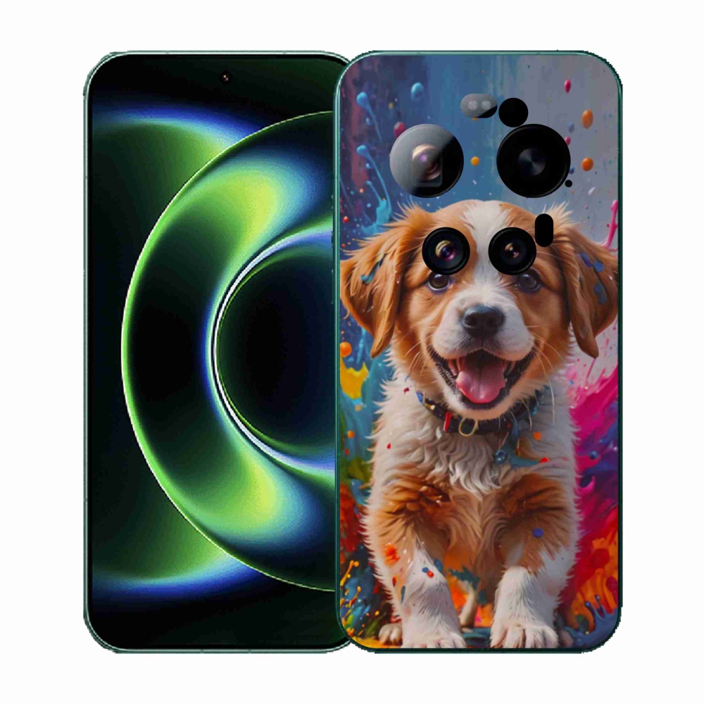 Gelový kryt mmCase na Xiaomi 17 Ultra - roztomilé štěně 3