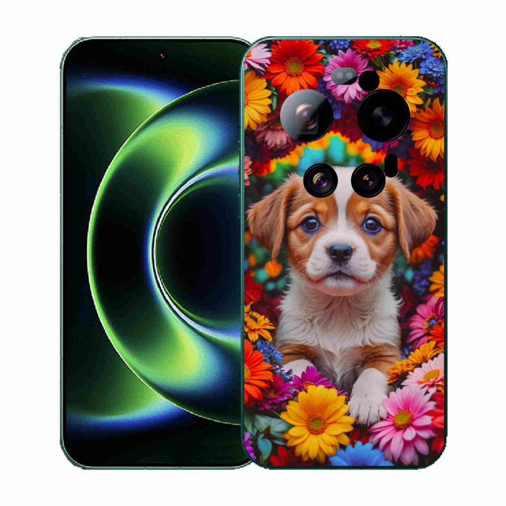 Gelový kryt mmCase na Xiaomi 17 Ultra - roztomilé štěně