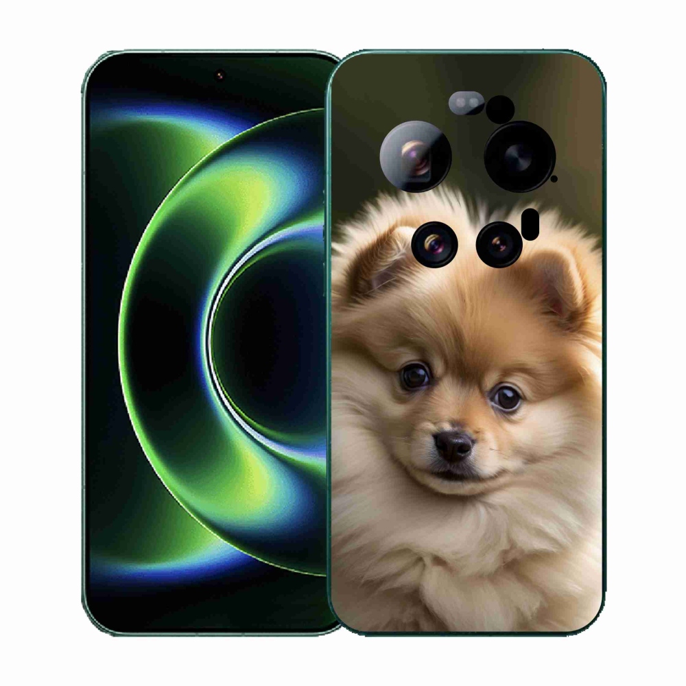 Gelový kryt mmCase na Xiaomi 17 Ultra - roztomilý pomeranian 2