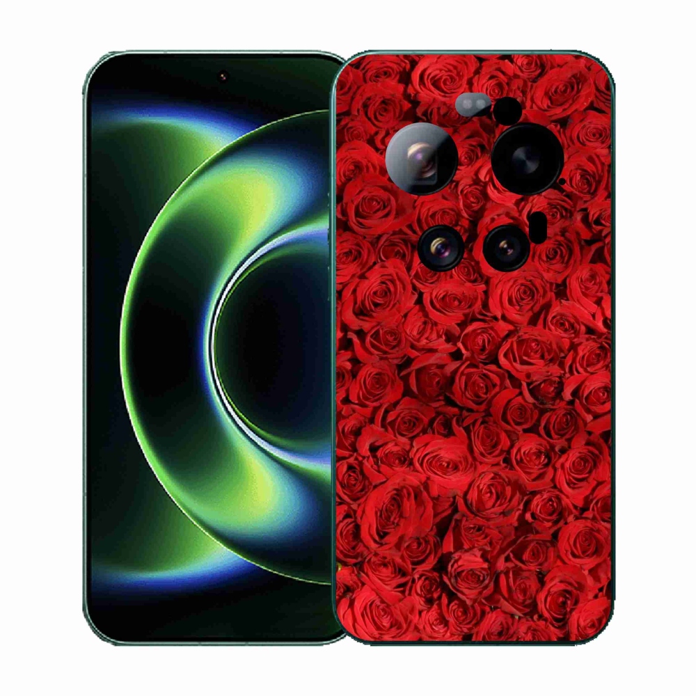 Gelový kryt mmCase na Xiaomi 17 Ultra - růže
