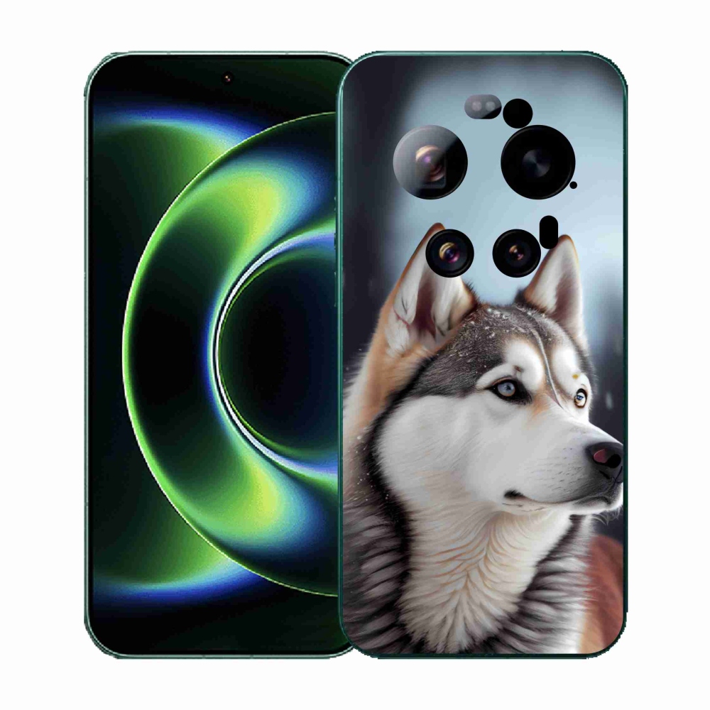 Gelový kryt mmCase na Xiaomi 17 Ultra - sibiřský husky