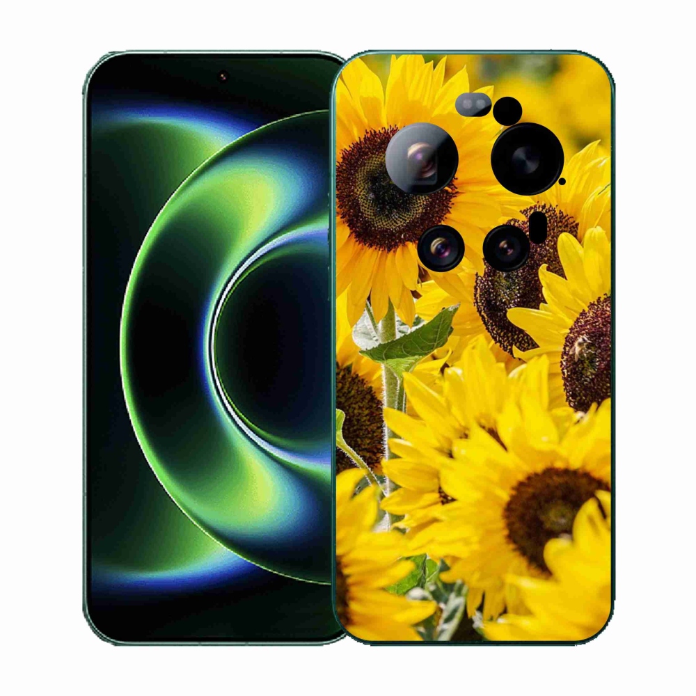 Gelový kryt mmCase na Xiaomi 17 Ultra - slunečnice