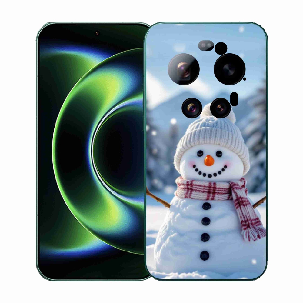 Gelový kryt mmCase na Xiaomi 17 Ultra - sněhulák 3