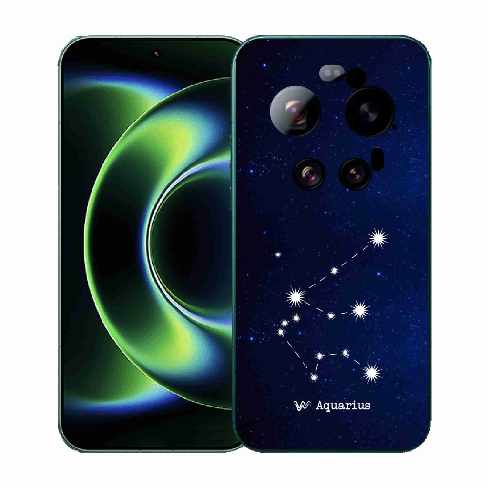 Gelový kryt mmCase na Xiaomi 17 Ultra - souhvězdí Vodnáře