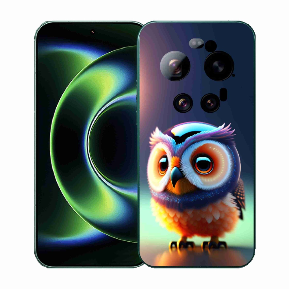 Gelový kryt mmCase na Xiaomi 17 Ultra - sovička