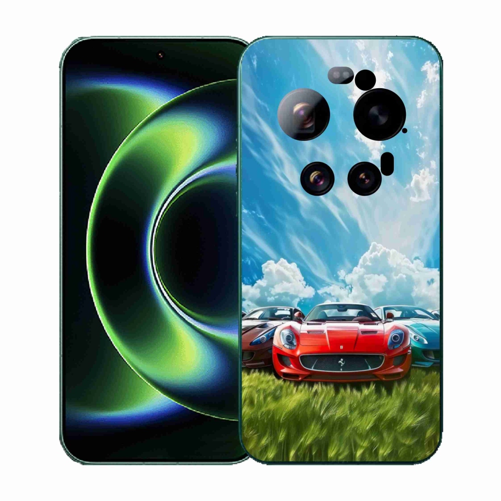 Gelový kryt mmCase na Xiaomi 17 Ultra - sportovní vozy