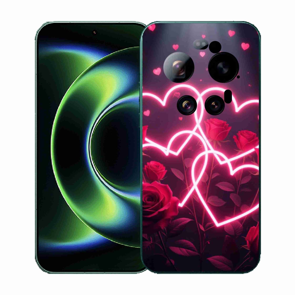 Gelový kryt mmCase na Xiaomi 17 Ultra - srdce lásky