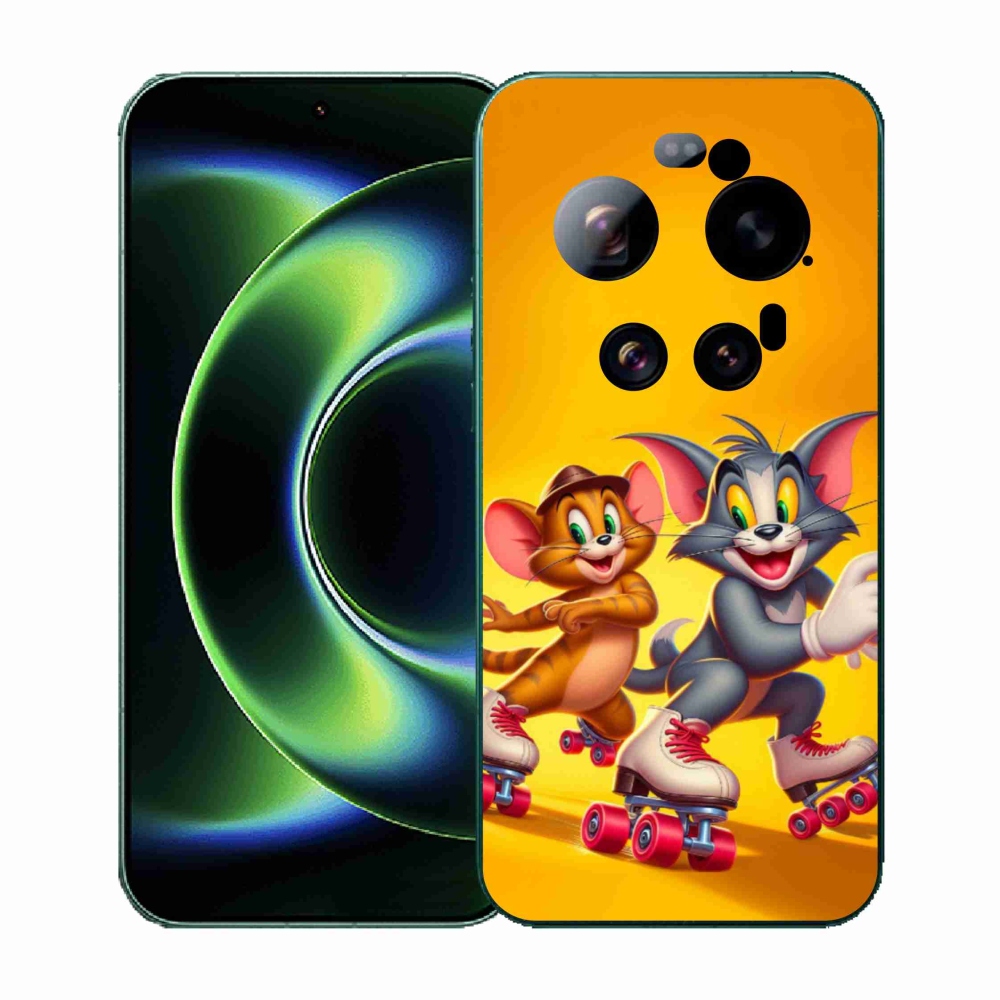 Gelový kryt mmCase na Xiaomi 17 Ultra - tom a jerry