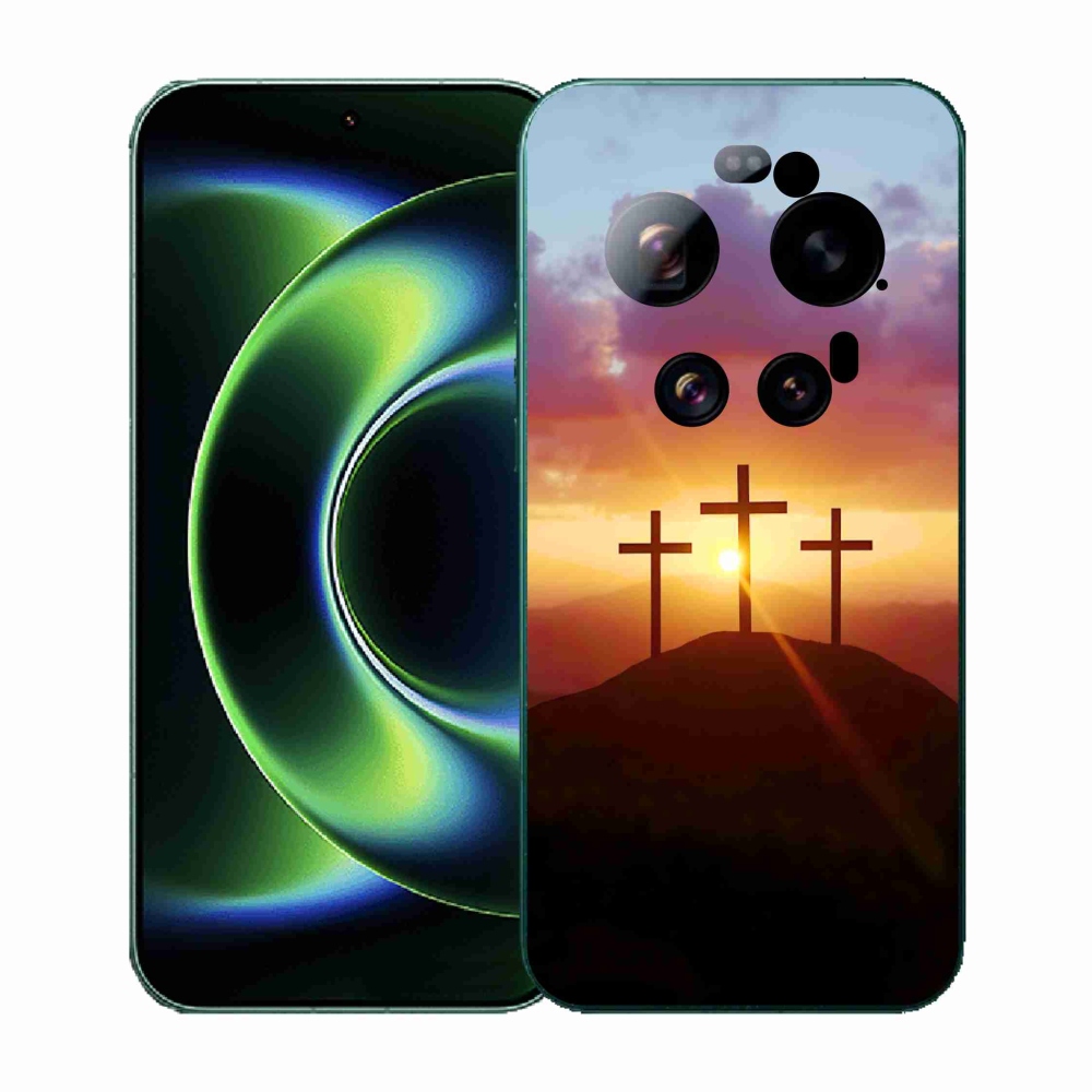 Gelový kryt mmCase na Xiaomi 17 Ultra - tři kříže