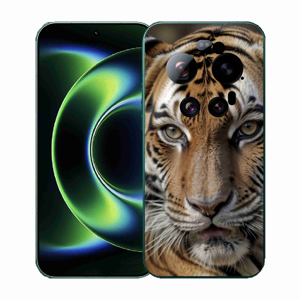 Gelový kryt mmCase na Xiaomi 17 Ultra - tygří pohled