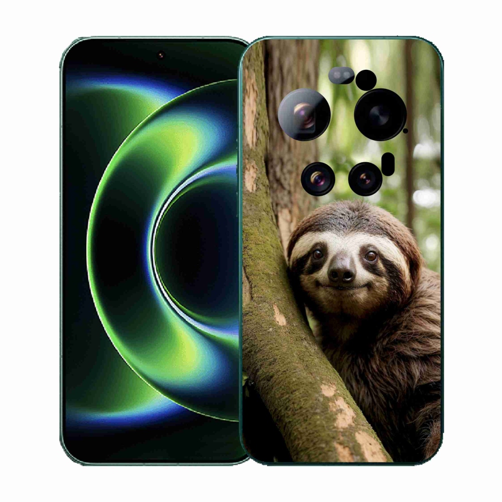 Gelový kryt mmCase na Xiaomi 17 Ultra - usměvavý lenochod