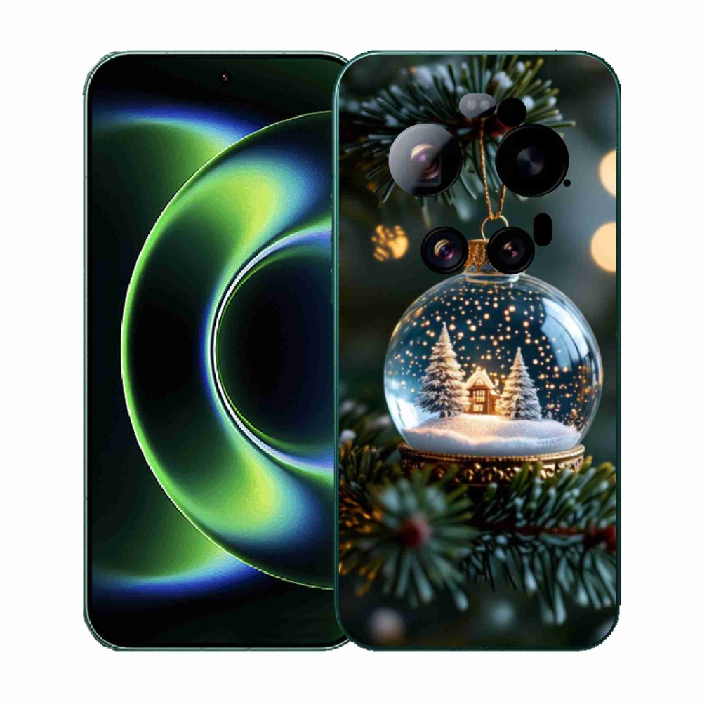 Gelový kryt mmCase na Xiaomi 17 Ultra - vánoční koule 2