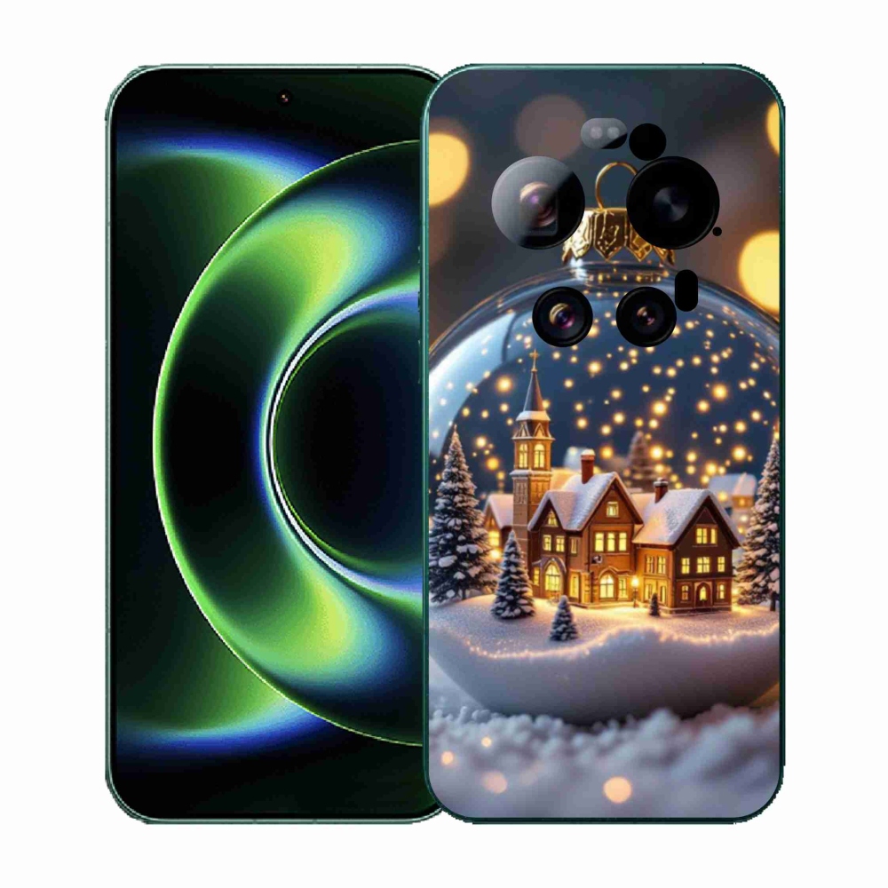 Gelový kryt mmCase na Xiaomi 17 Ultra - vánoční koule 4