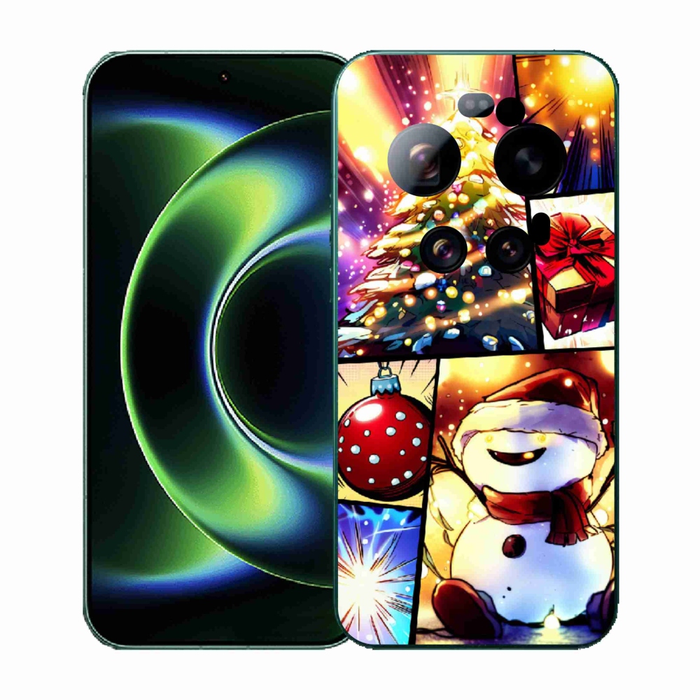 Gelový kryt mmCase na Xiaomi 17 Ultra - vánoční motivy 1