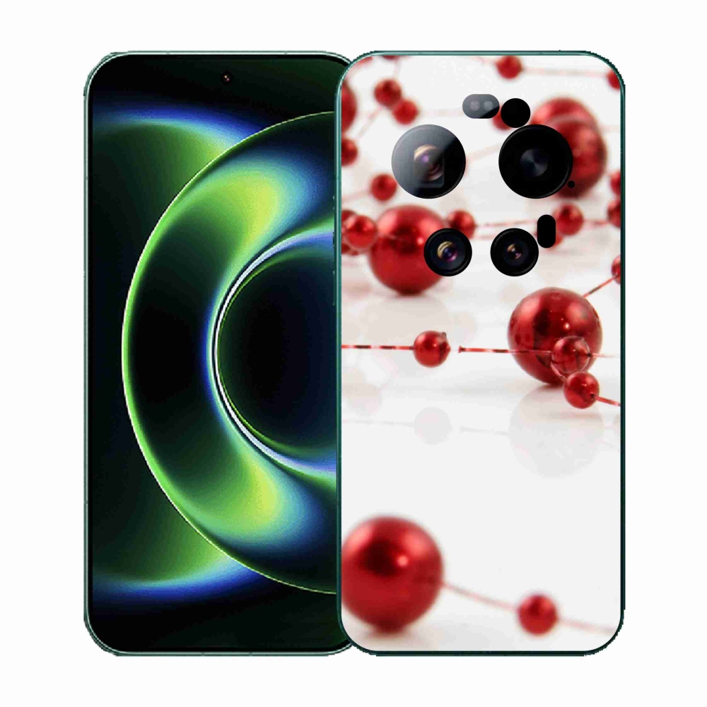 Gelový kryt mmCase na Xiaomi 17 Ultra - vánoční řetěz