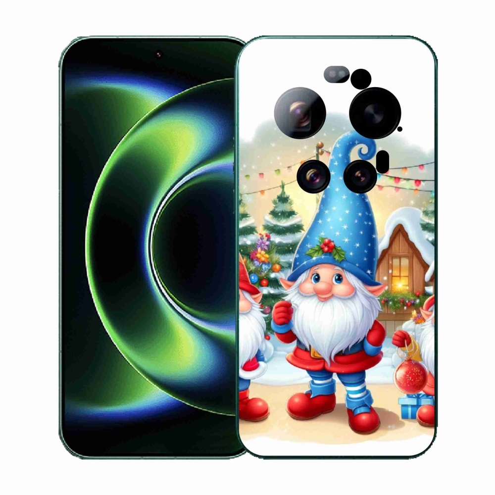 Gelový kryt mmCase na Xiaomi 17 Ultra - vánoční skřítci