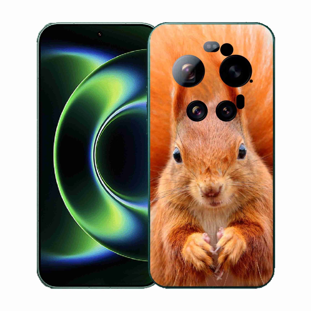 Gelový kryt mmCase na Xiaomi 17 Ultra - veverka