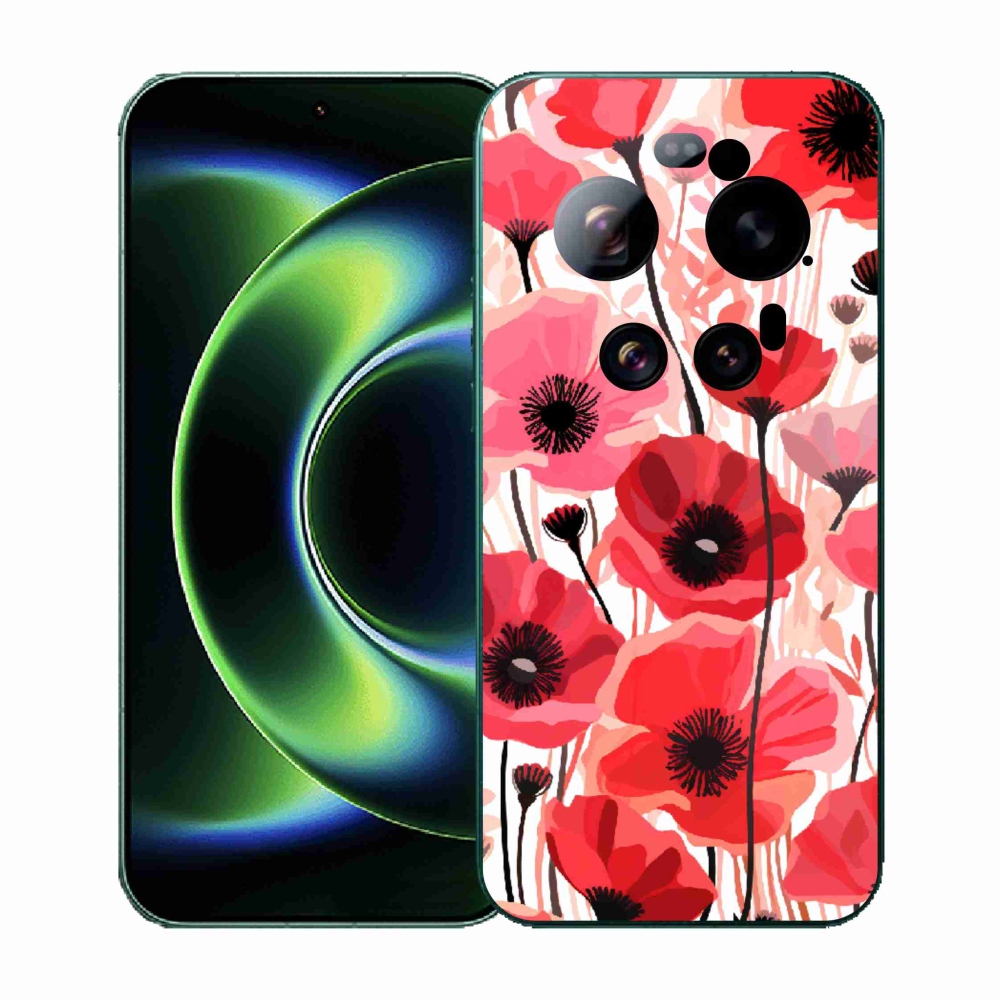 Gelový kryt mmCase na Xiaomi 17 Ultra - vlčí mák 1