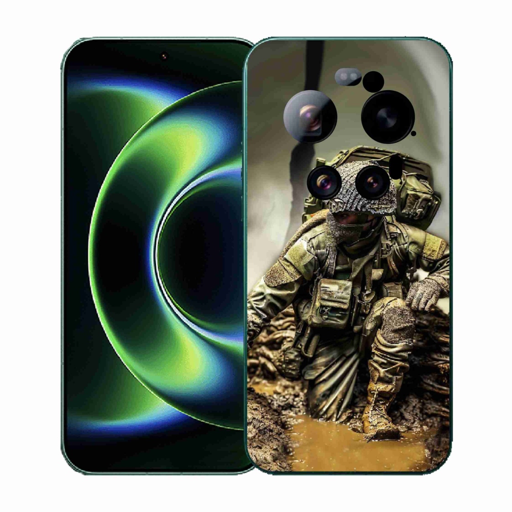 Gelový kryt mmCase na Xiaomi 17 Ultra - voják