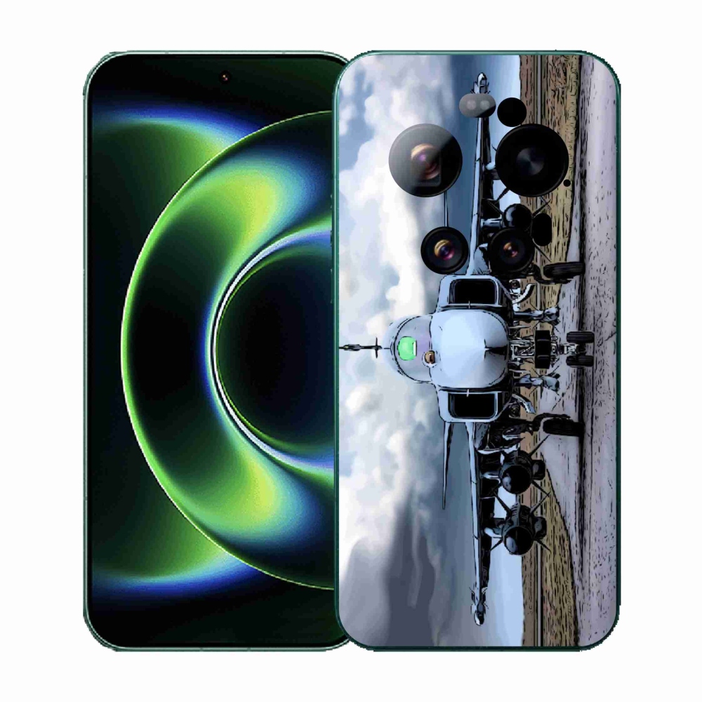 Gelový kryt mmCase na Xiaomi 17 Ultra - vojenské letadlo