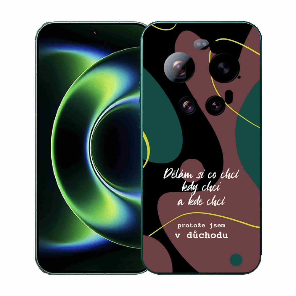 Gelový kryt mmCase na Xiaomi 17 Ultra - vtipný text 10 černé pozadí