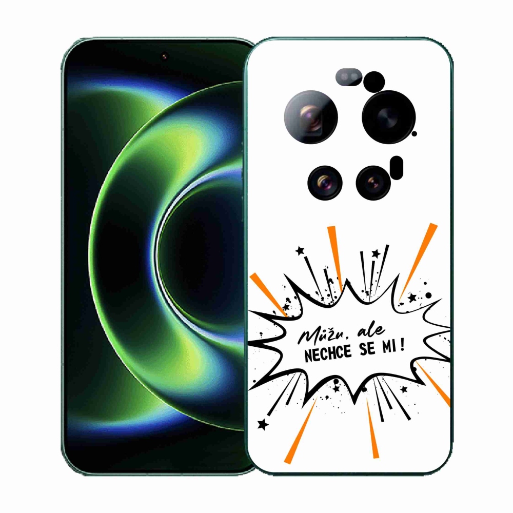 Gelový kryt mmCase na Xiaomi 17 Ultra - vtipný text 11 bílé pozadí