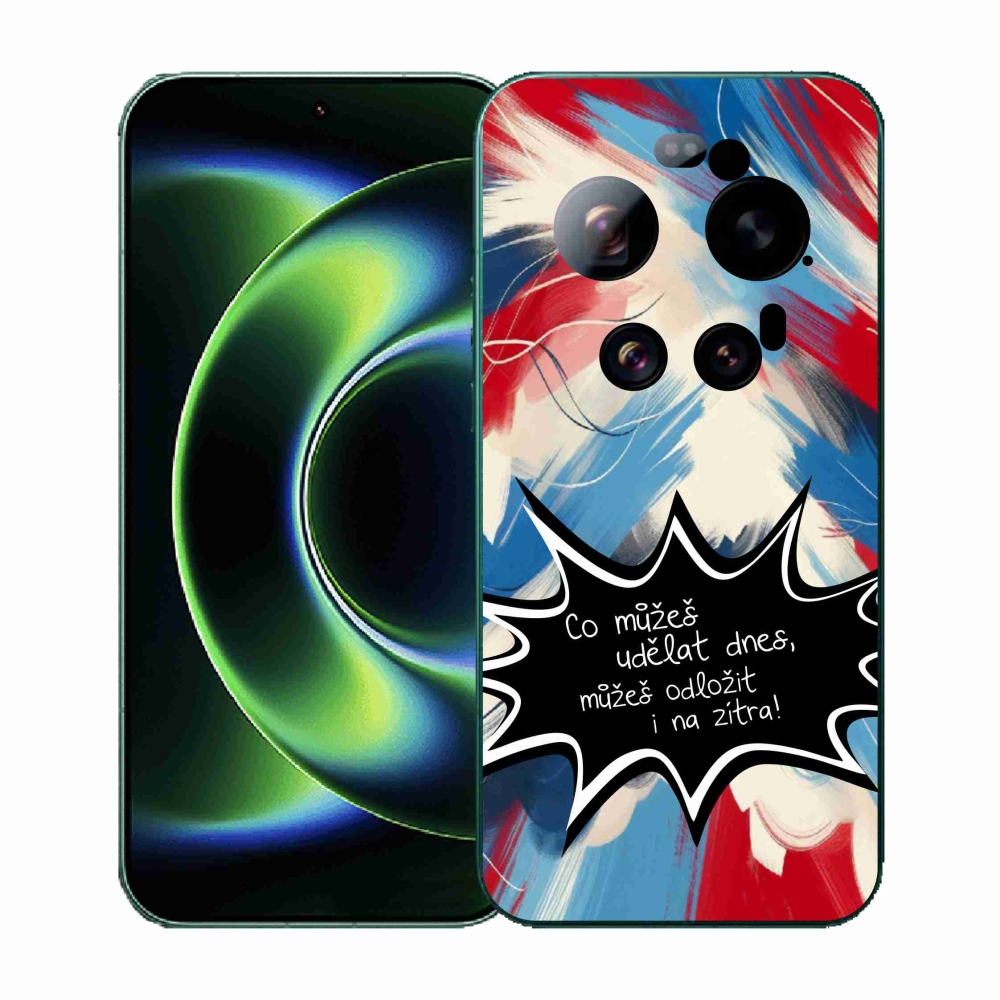 Gelový kryt mmCase na Xiaomi 17 Ultra - vtipný text 9 černé pozadí