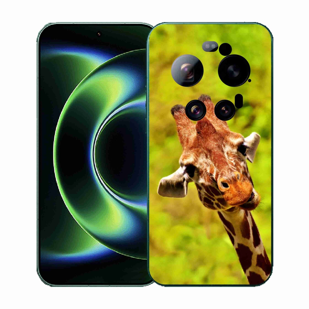 Gelový kryt mmCase na Xiaomi 17 Ultra - žirafa