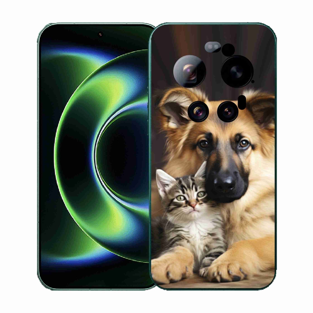 Gelový kryt mmCase na Xiaomi 17 Ultra - zvířecí přátelství