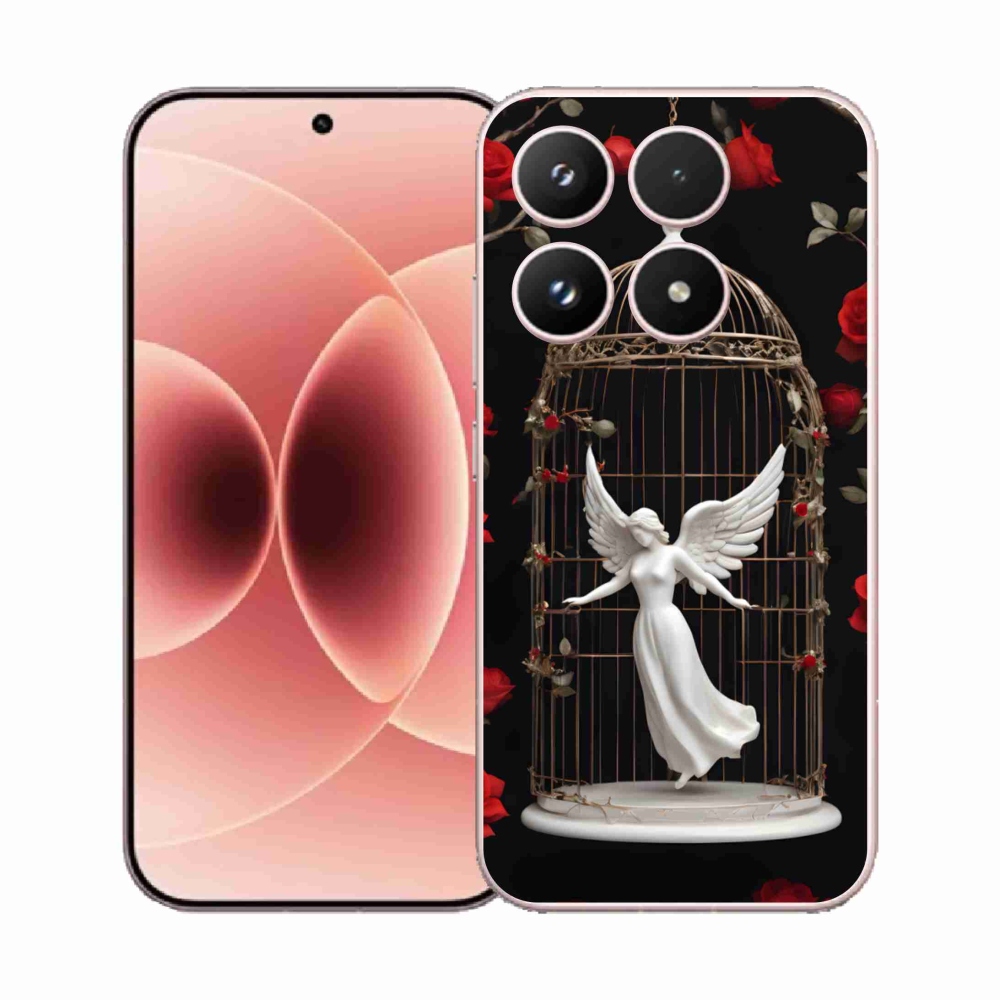 Gelový kryt mmCase na Xiaomi 17 - uvězněný anděl