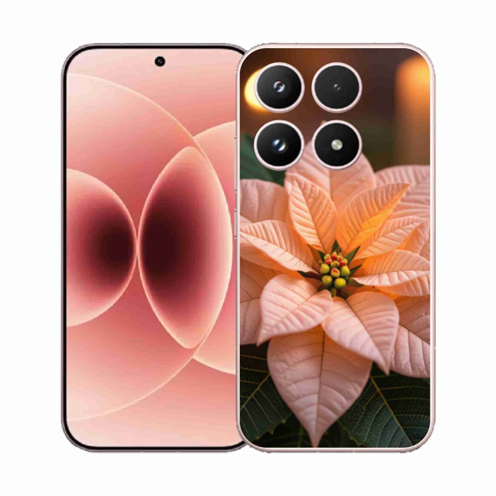 Gelový kryt mmCase na Xiaomi 17 - vánoční hvězda