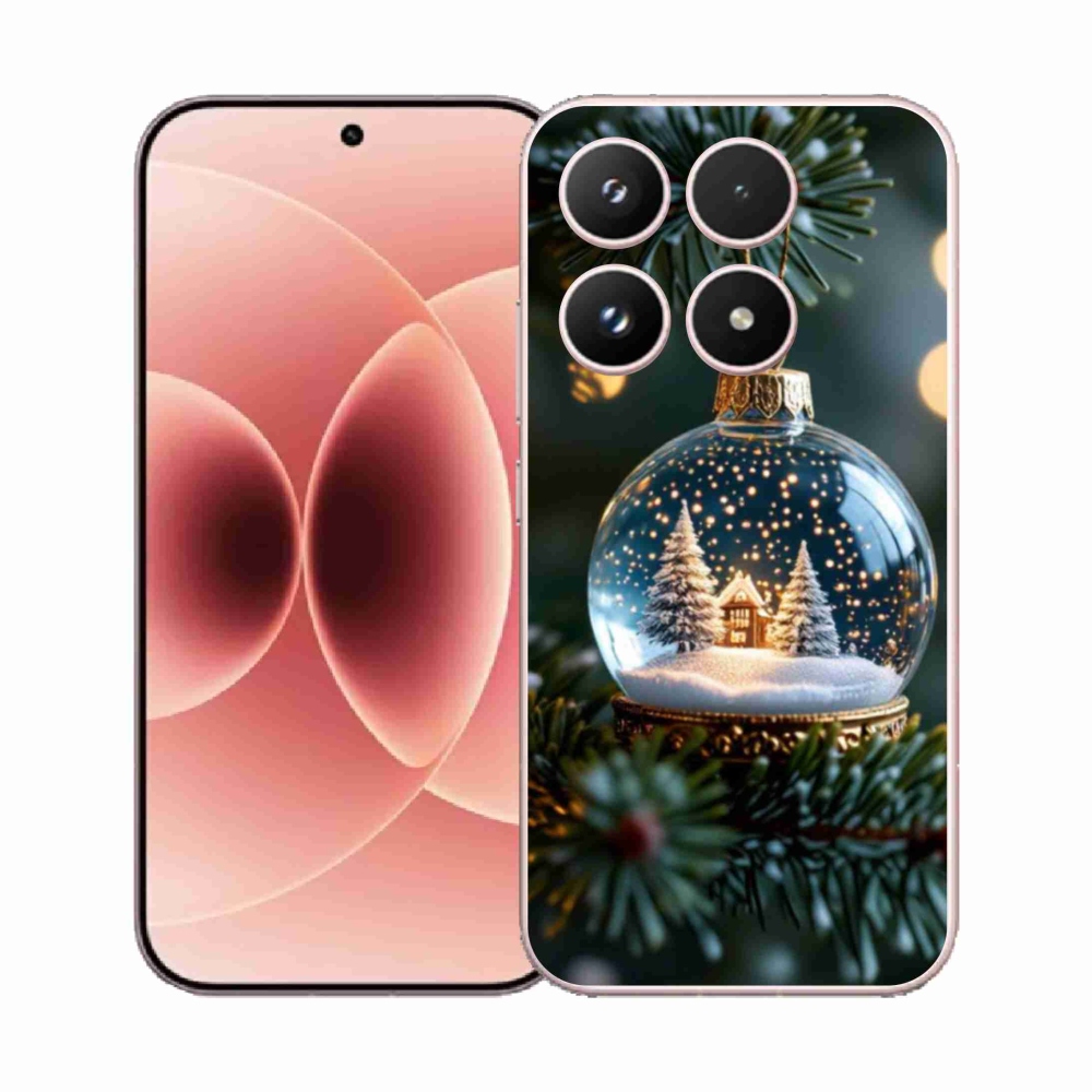 Gelový kryt mmCase na Xiaomi 17 - vánoční koule 2