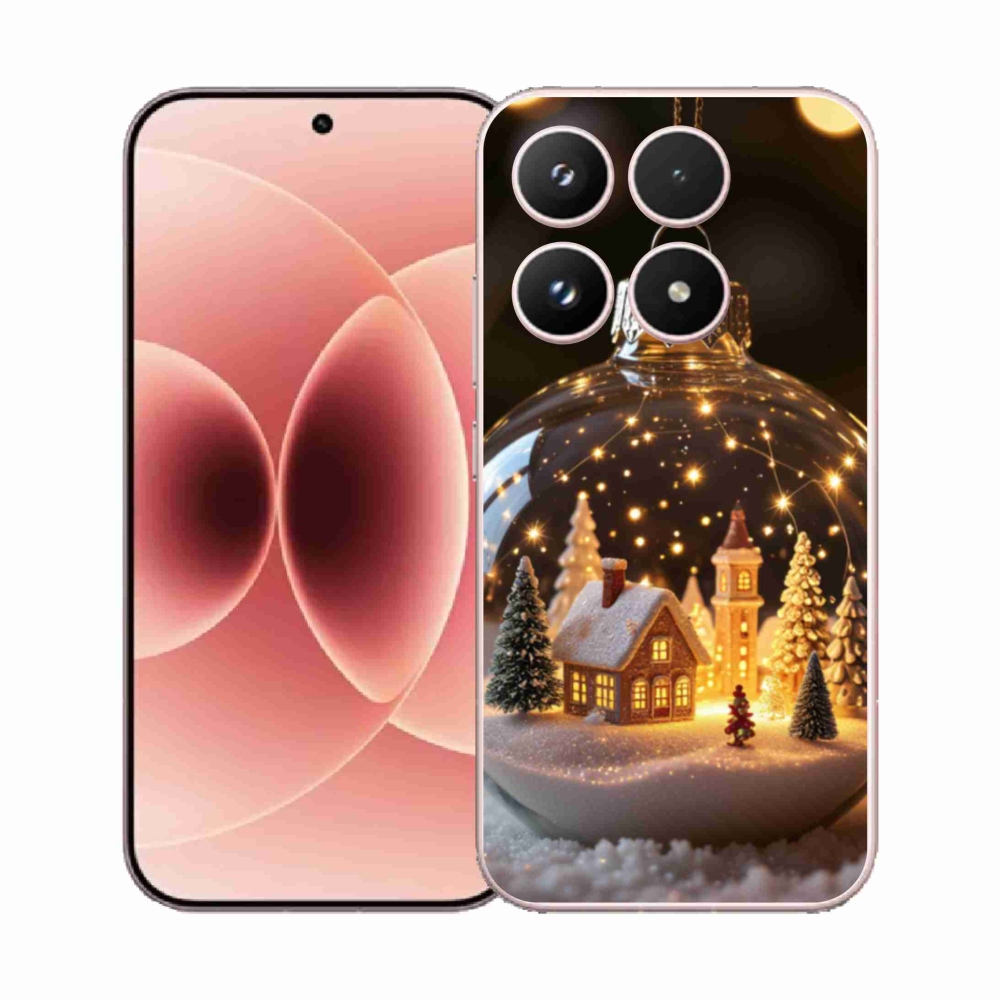 Gelový kryt mmCase na Xiaomi 17 - vánoční koule 3